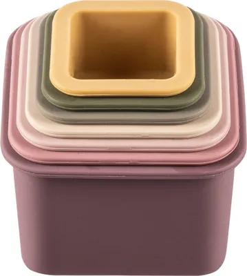 Obrázek produktu pro ZOPA Silikonové stohovací kalíšky, Multicolor