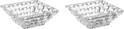 Obrázok produktu pre Nachtmann Bossa Nova štvorcová miska 12x12cm, číra, 2 kusy (1 sada)