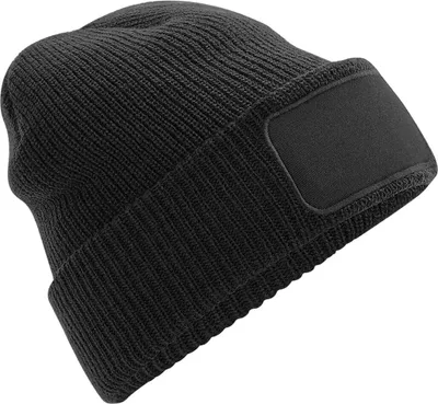 Immagine prodotto di Beechfield Beanie Thinsulate Printers Uomo RW6506 (Taglia unica) (Nero)