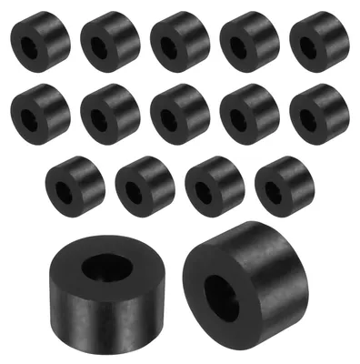 Produktbild von 16 Gummiringe, 35 mm Außendurchmesser x 8 mm Innendurchmesser x 20 mm Höhe, schwarz