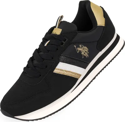 Immagine prodotto di Scarpe da donna americane Polo Assn. Scarpe da ginnastica Blk Nere - 36