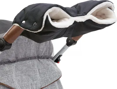 Produktbild von DIAOPROTECT Handwärmer Kinderwagen, Winddichte Kinderwagen Handwärmer mit Fleece-Design, Universal Atmungsaktive Handschuhe Kinderwagen, Wasserdichter Handmuff für Kinderwagen, Buggys, Fahrradanhänger