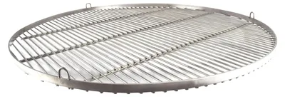 Produktbild von Grillrost RUND - 130cm aus Edelstahl - Handwerksprodukt - Germany mit 3 Aufhängeösen