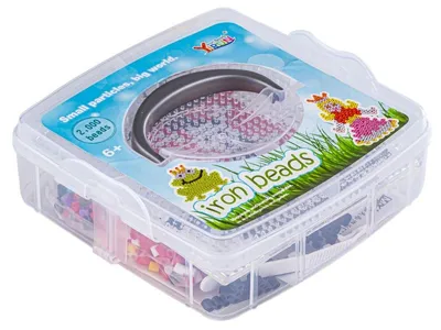 Obrázek produktu pro Korálky na žehlení Šablony Princezna A Žába