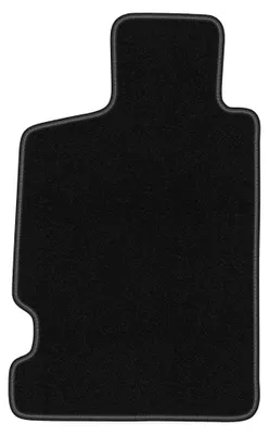 Image de Tapis conducteur en moquette pour Citroen Saxo 1996-2003 (à hayon) – 1 pièce, noir, sur mesure – Wielganizator BASIC
