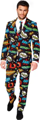 Produktbild von Badaboom Kostüm Anzug - für Karneval Halloween Größe: 46