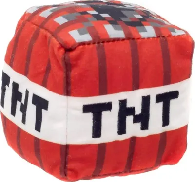 Produktbild von Minecraft BASIC BLOCKS PLUSH TNT, Spielzeug-Würfel, 3 Jahr(e)