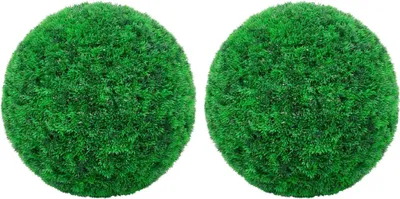 Zdjęcie produktu dla The Living Store Sztuczne bombki bukszpanowe 2 szt. 27 cm