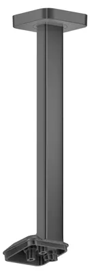 Productafbeelding van AXOR ShowerSphere wandmontage voor douchekop 2jet, diameter 300 mm, gepolijst zwart chroom