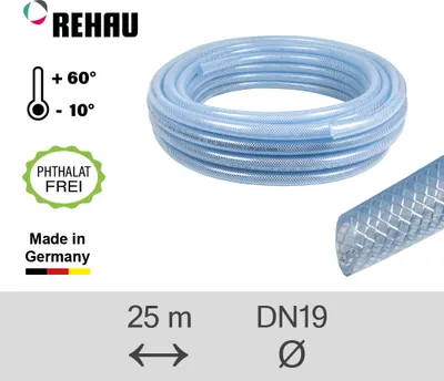 Produktbild von REHAU Industrieschlauch Raufilam-E 19,0/3,5 - 25m