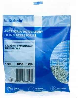 Produktbild von KUBALA Fliesenkreuze 1,0 mm 150 Stück 1850