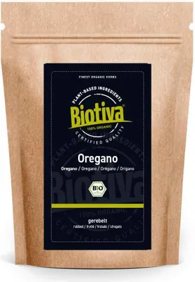 Produktbild von Biotiva Oregano gerebelt 100g aus biologischem Anbau