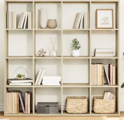 Immagine prodotto di Maison Exclusive - Libreria Rovere Sonoma 137,5x29x137,5 cm in Legno Multistrato