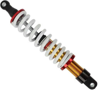 Produktbild von Motorfietsschokdemper aus CNC-Aluminiumlegering, 380 mm Verstellbar, Demping, 410 mm Gesamtlänge