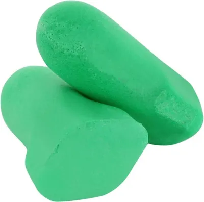 Produktbild von Howard Leight by Honeywell Maximum Lite Einweg-Ohrstöpsel aus Schaumstoff mit niedrigem Druck, 200 Paar (LPF-1), grün