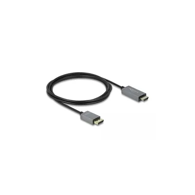 Produktbild von Delock Aktives DisplayPort 1.4 zu HDMI Kabel 4K 60 Hz (HDR) 2 m