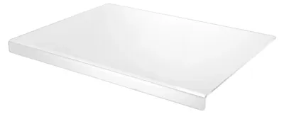 Immagine prodotto di Taglieri in acrilico - Set di 2 taglieri - 45×40 cm - Antiscivolo - Rettangolari - Bianchi