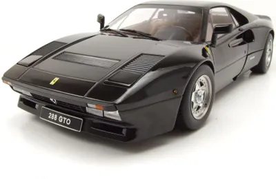 Produktbild von KK Scale 120153 Ferrari 288 GTO 1984 schwarz 1:12