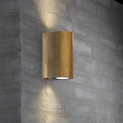Image de Nordlux Canto Maxi 2 Applique murale GU10 laiton Lampe d'extérieur 49721035