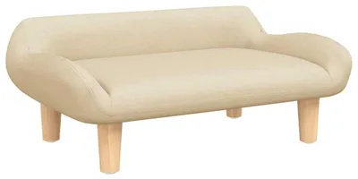Immagine prodotto di vidaXL Letto per cani crema 70x40x24 cm in tessuto
