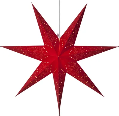 Immagine prodotto di Stella di carta "Sensy Star 70", rossa