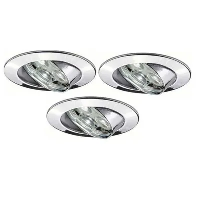 Produktbild von Paulmann 987.28, Einbaustrahler, 1 Glühbirne(n), LED, 6500 K, 220 lm, Chrom