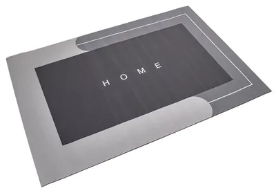 Obrázek produktu pro Koupelnová absorpční předložka 50 x 80 cm obdélník, šedá