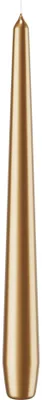 Produktbild von Spitzkerzen Gold 250 x Ø 25 mm, 12 Stück