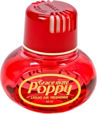 Produktbild von Original Poppy Lufterfrischer, mit Klebepad, Inhalt 150 ml, für Heim, LKW, PKW, Boot, Wohnmobil, Büro, Duftnote Kirsche