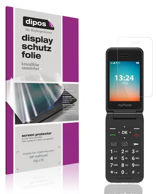 Produktbild von 4x Schutzfolie für MP myPhone Flip LTE klar Displayschutzfolie Folie Display Schutz dipos