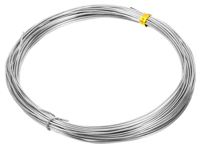 Nickeldraht 0,8 mm, 10 m, weich, für Schmuck und Basteln