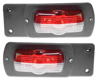 Produktbild von Umrissleuchte rot-weiß | 12V/24V | Positionsleuchte | 2er Set