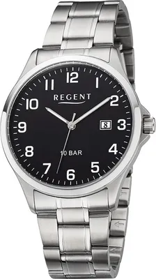 Immagine prodotto di Orologio da uomo Regent metal F-1191 analogico bracciale in metallo argento D2URF1191