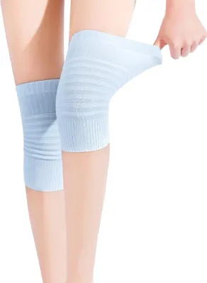 Produktbild von 1 Paar Sport-Knie-Kompressionsmanschette, rutschfest, atmungsaktiv, Stretch, für Männer und Frauen, Fitness, Laufen, Radfahren, Gelenkschutz, Knieschoner, Kniebandage, Knieschutz