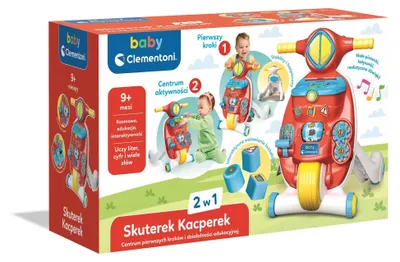 Produktbild von Clementoni Baby 2-in-1 Lauflernhilfe Scooter