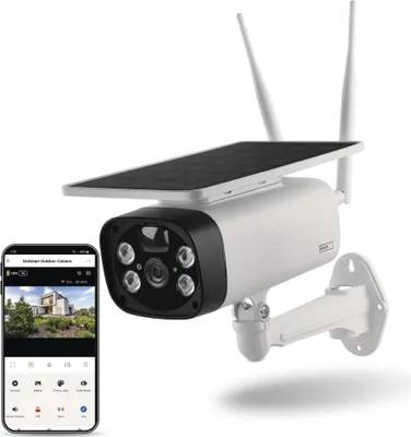 GoSmart Venkovní bateriová kamera IP-600 EYE s WiFi a solárním panelem
