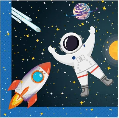 Image de Fête de l'espace 20 serviettes