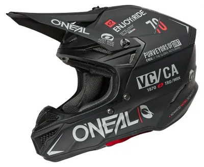 Zdjęcie produktu dla Kask O’Neal 5SRS BRAND czarny/szary M (57/58 cm)