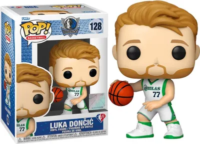 Image de Figurine POP Luka Doncic City Edition pour les fans des NBA Mavericks