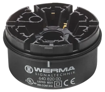 Produktbild von WERMA Signaltechnik Anschlusselement Schraubanschl. 640.820.00