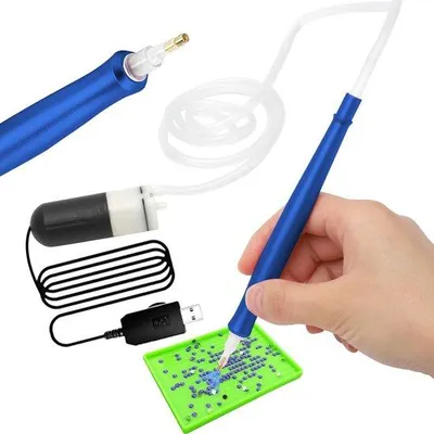 Obrázok produktu pre Elektrická diamantová fixka 5D, modrá