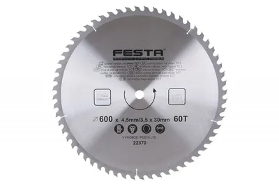 Produktbild von Kreissägeblatt für Holz TCT 600mm/4. 5/30/60