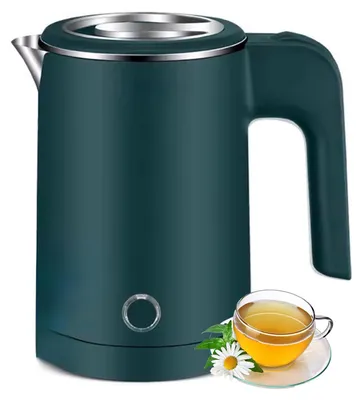 Immagine prodotto di Bollitore elettrico in acciaio inossidabile, capacità 0,5 litri, 600 W, bollitore portatile