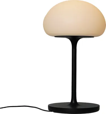 Image de Lampe LED portable rechargeable et dimmable NORDLUX Sponge IP65, Variante : Ø 200 x 554 mm, LED, 2700 K, 300 lm, noir