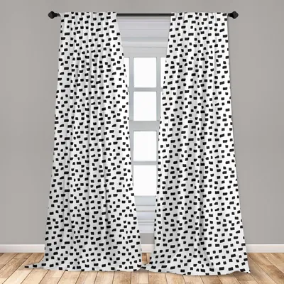 Immagine prodotto di Abakuhaus, tende per finestre, campione di design, set da 2 pannelli, 150 x 175 cm