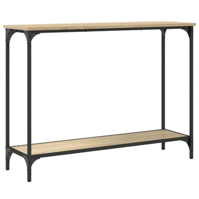 Immagine prodotto di Tavolo consolle rovere Sonoma 101x30,5x75 cm materiale a base di legno