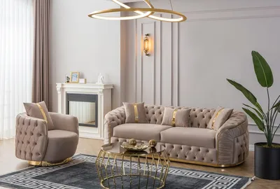 Produktbild von Sofa-Set  Modische Akzente im Herzen des Interieurs