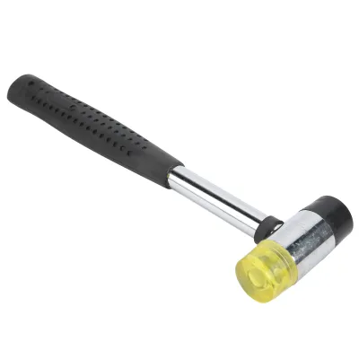 Obrázok produktu pre Dvojité kladivo s náhradnou hlavou na opravy akustických a elektrických gitár, kožené výrobky a stolárske práce