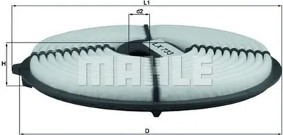 Produktbild von MAHLE LX 733 Luftfilter
