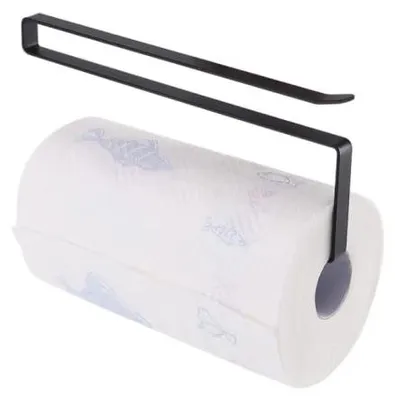 Papierhandtuchhalter unter Schrank, ohne Bohren, schwarz